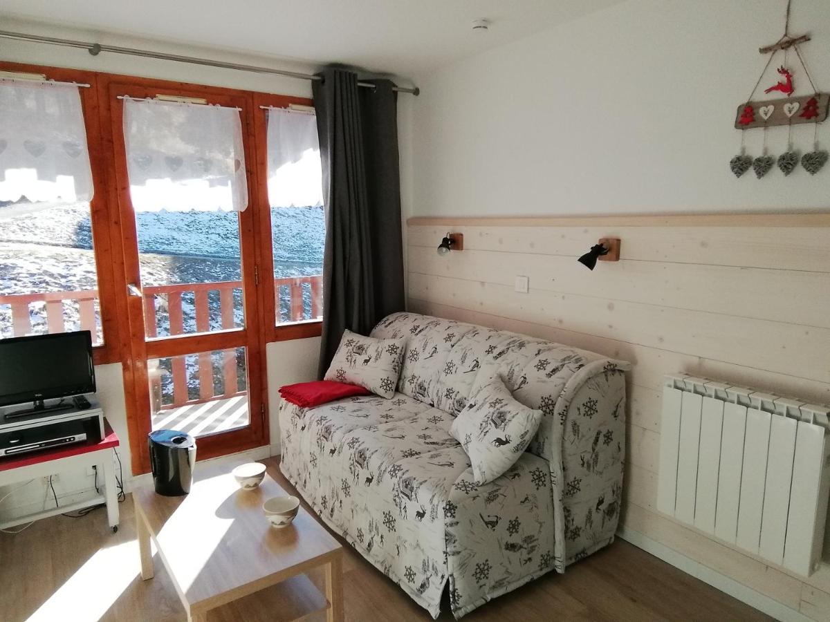 La Plagne Les Coches Studio Divisible Ensoleille Exterior foto