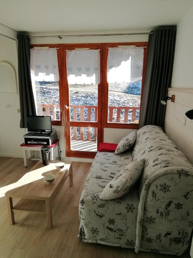 La Plagne Les Coches Studio Divisible Ensoleille Exterior foto